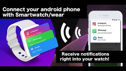 SmartWatch Sync & Bluetooth notifier