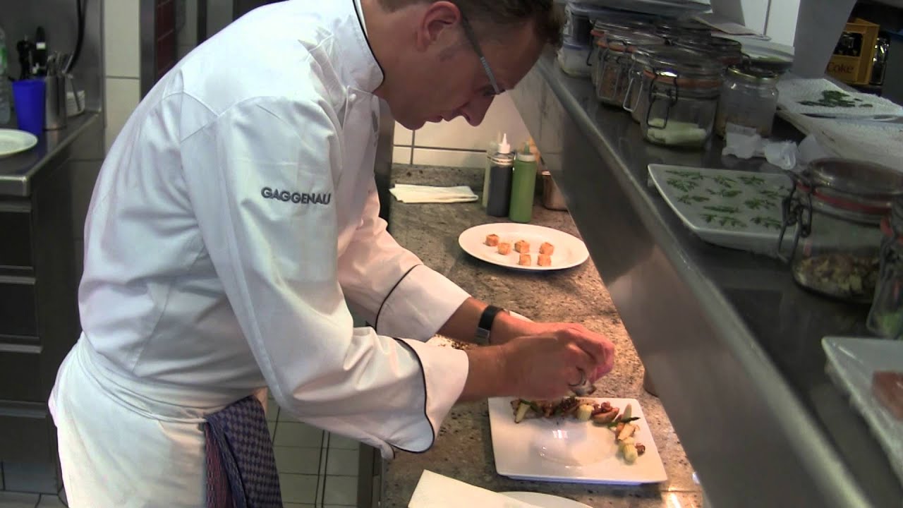 Nils Henkel cooks at Lerbach in Germany