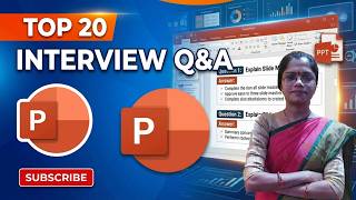 Important interview question top 20 on the powerpoint ppt #crack your interview