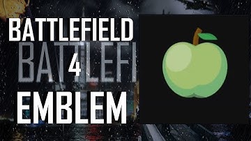 Battlefield 4 / BF4 Apple Emblem Tutorial