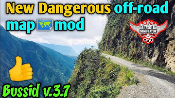 Map Mod Bussid 3.7- New Dangerous off-road map mod for bus simulator Indonesia by AS gaming 295