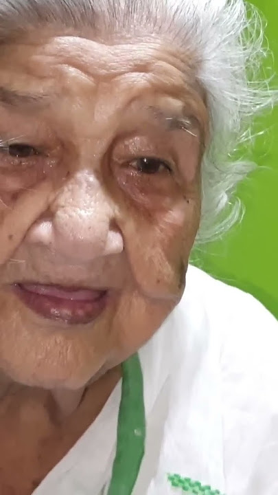 Old Age Home 107 years grandma, A Little similarity with Lataji #lathamangeshkar