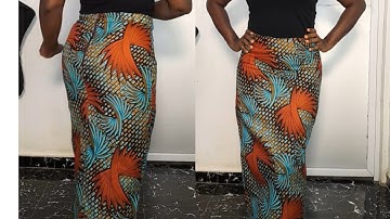 HOW TO DRAFT A STRAIGHT SKIRT (HIP ALLOCATION METHOD) easy steps. #fashion #diy #sewingtutorial 