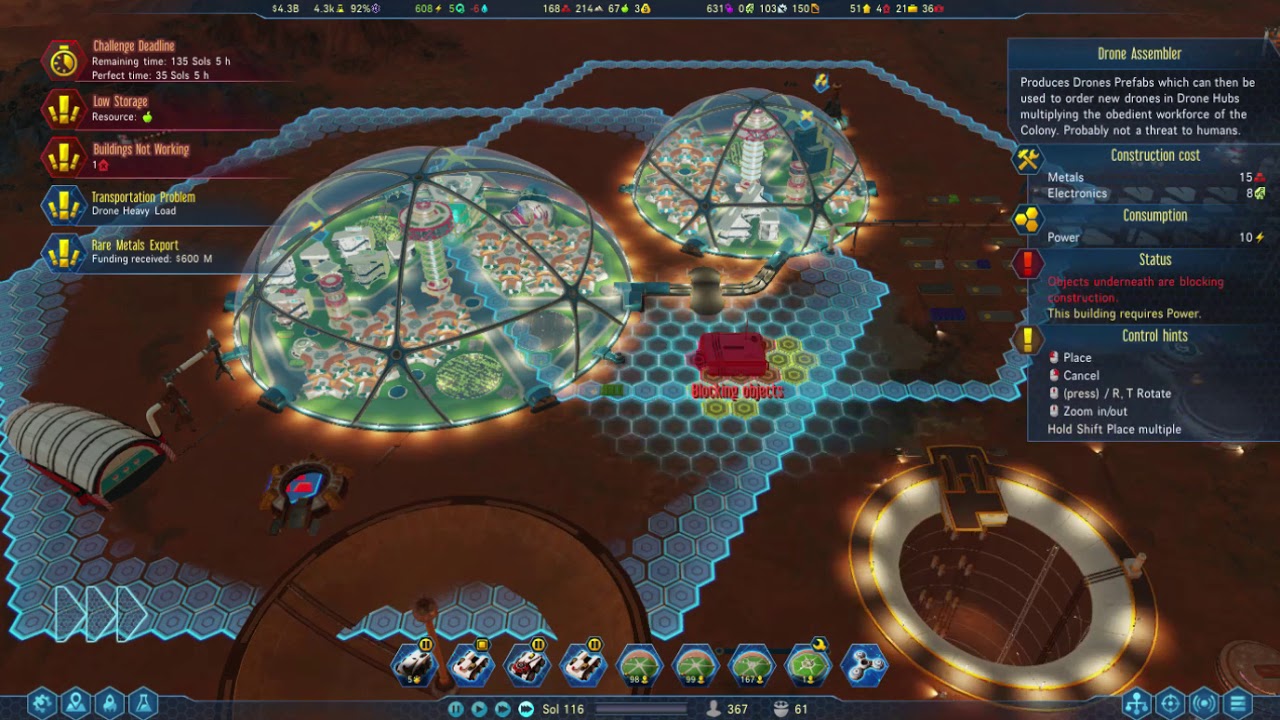 Surviving Mars - Sol 117 - 7 Wonders - Sagan Update
