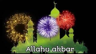 Status whatsapp idul fitri gema takbir