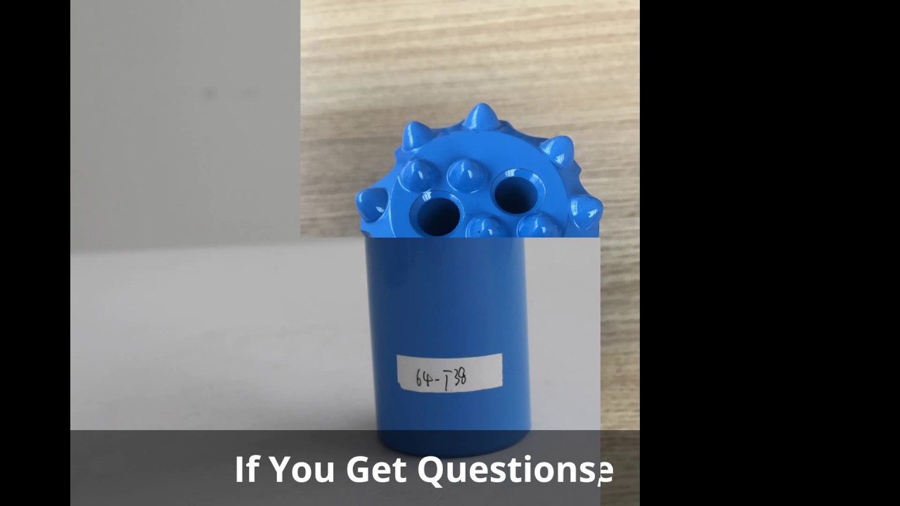 KKD Top hammer rock drilling tools & threaded extension drill bits