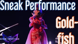 Sneak Performance of the Goldfish \/ The Masked Singer Season 11 Ep. 1