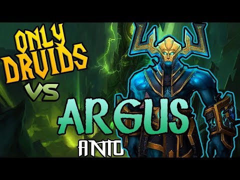All Druid Antorus, the Burning Throne: Argus the Unmaker
