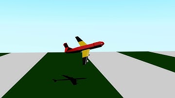 blender 2.79 - low poly mesh - airplane loopings - fast rendering