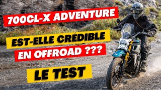 La CLX700 Adventure CF Moto estelle crédible en Offroad ? Le Test