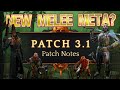 NEW Melee Mechanics?!? l BIG Weapon Changes!!!
