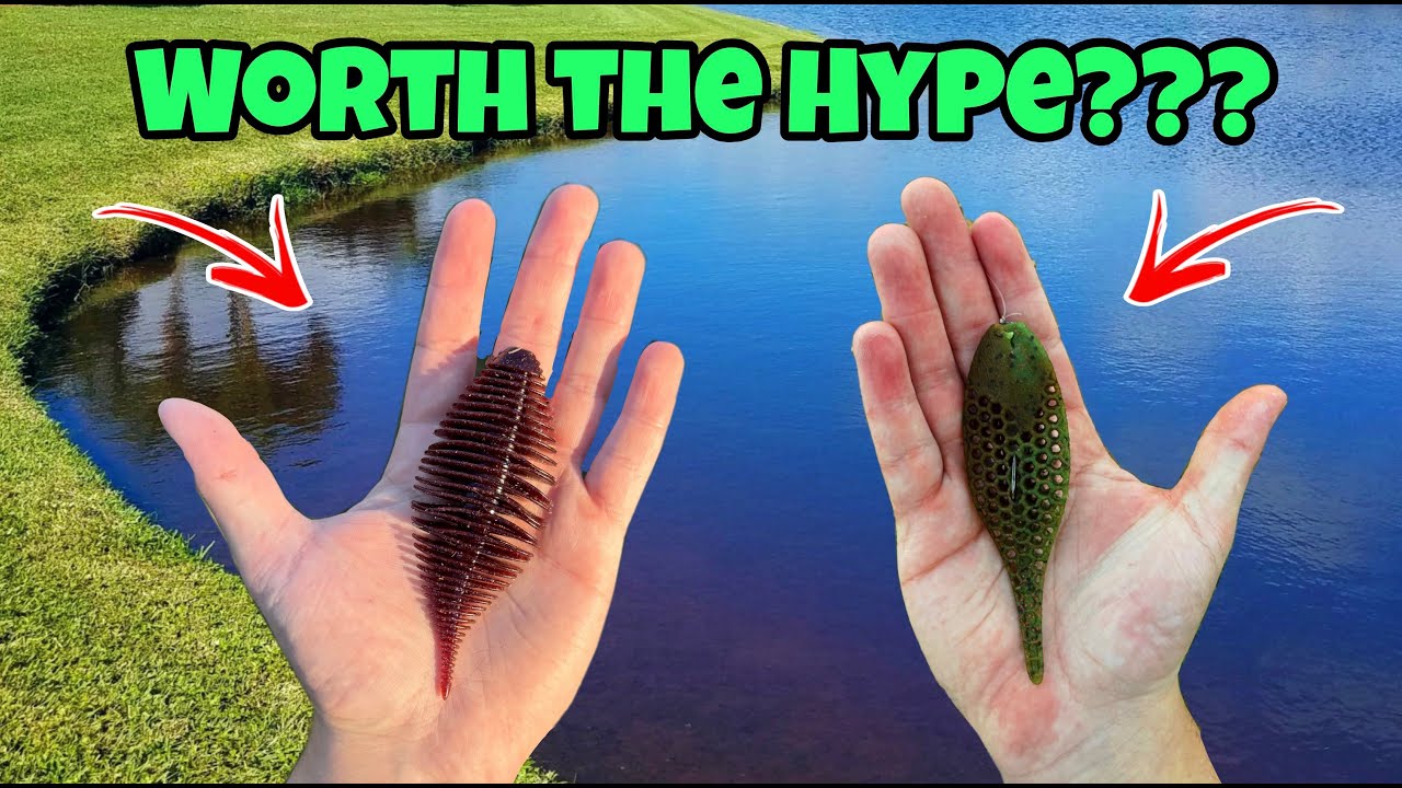 Fishing With Bellows Gill For Big Pond Bass! (Geecrack Bellows Gill & Berkley Flux Gill Impressions)