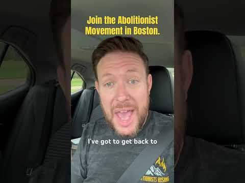 Boston Abolitionist Mission! #WeWillBeHeard