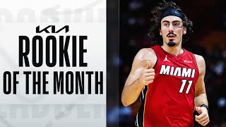 Jaime Jaquez Jrs November Highlights Kia Nba Eastern Conference Rookie Of The Month 