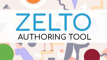 Zelto Authoring Tool