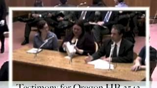 Attorney Joshua Shulman Testifying for Oregon House Bill 2542