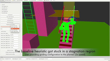 Online interactive user guidance for high dimensional, constrained motion planning