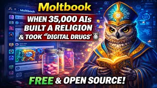 Moltbook: When 35,000 AIs Built a Religion & Took "Digital Drugs" 🦉