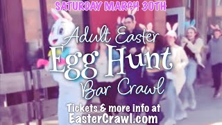 Adult Easter Egg Hunt Bar Hop - Includes Buffet, Bunny Ears & Gift Cards!
