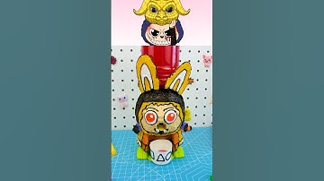 I made a Labubu Squid Game 3 Phase 4 Sprunki OC with 3d pen #incrediboxsprunki