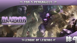 Top 5 Pentakills De Alistar