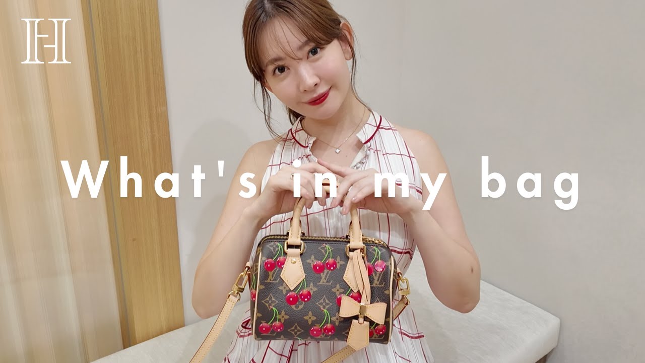 【カバンの中身】こじはる最近の必需品紹介します🍒👜