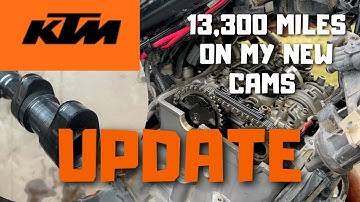 KTM Camshaft Story Update! - Is it fixed?