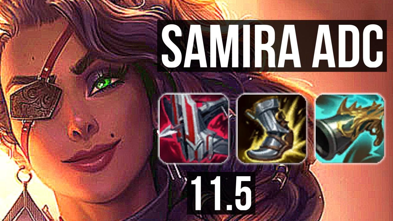 SAMIRA & Sett vs DRAVEN & Shen (ADC) | 400+ games, 13/3/3, Dominating | NA Grandmaster | v11.5