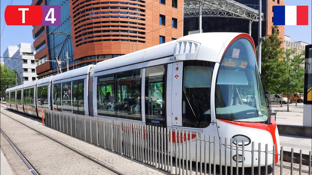 Tramway Ligne T4 à Lyon