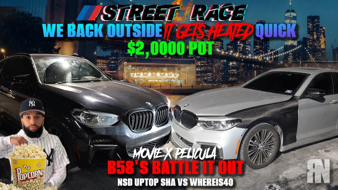 STREET RACE NYC DRAMA B58'S 540 G30 VS X3 M40I $2K Nobody Expected THIS Result GTI 2026 VS F90 M5! 