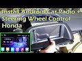 Install Android Car Radio & Steering Wheel Control In Honda Odyssey 08 - Ownice C500