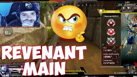 Streamers HATE my Revenant! Killing TTVS REACTION (Apex Legends)