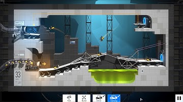 Bridge Constructor Portal Level 33