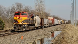 Amazing Spring Break Amazing Spring Trains! KCS, CN, CP, Chasing NS 4002, NS PC, CSX 1982 and more!