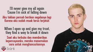 Falling   Trevor Daniel Lyrics video dan terjemahan/Official (DeLirik)