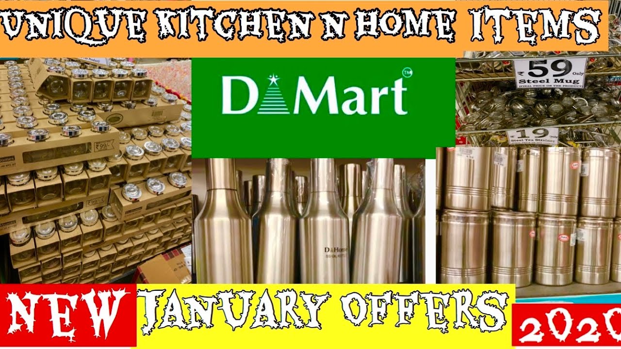 DMART All NEW OFFERS |New Arrivals Unique Kitchen,stainless steel n