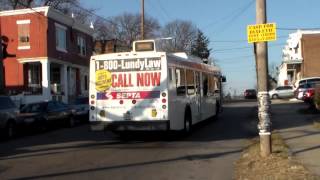 SEPTA BUS: NEW FLYER D40LF 5579 TAKE OFF