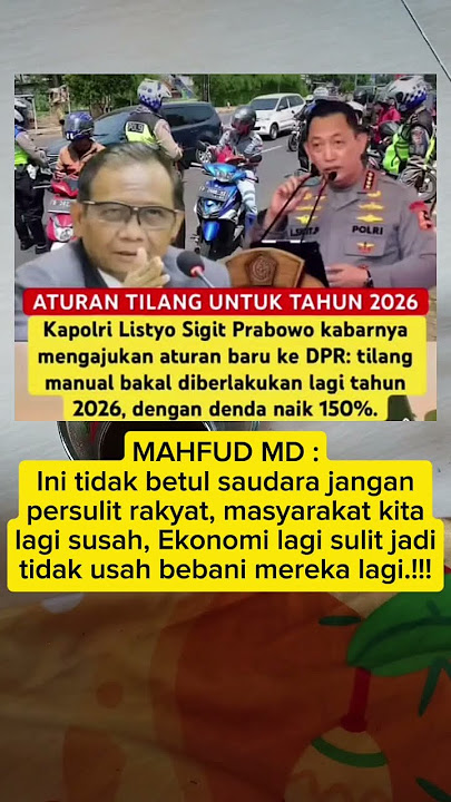 Alasan Mengapa si Listyo sigit harus diganti, Kebijakannya selalu mempersulit rakyat!!
