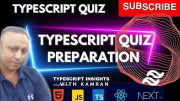 TypeScript quiz preparation #typescript-quiz