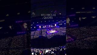 BTS LYRICS as quotes #bts #btsarmyforever #btsquotes BTS LYRICS as quotes #bts #btsarmyforever #btsquotes