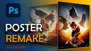 Creating A Hollywood Movie Poster The Flash Using Photoshop