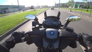 Очередной тест настройки вариатора BMW C650GT. Скутер клиента Николая.