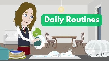 Daily Routines of a Student in English (Improve Your English Every day)