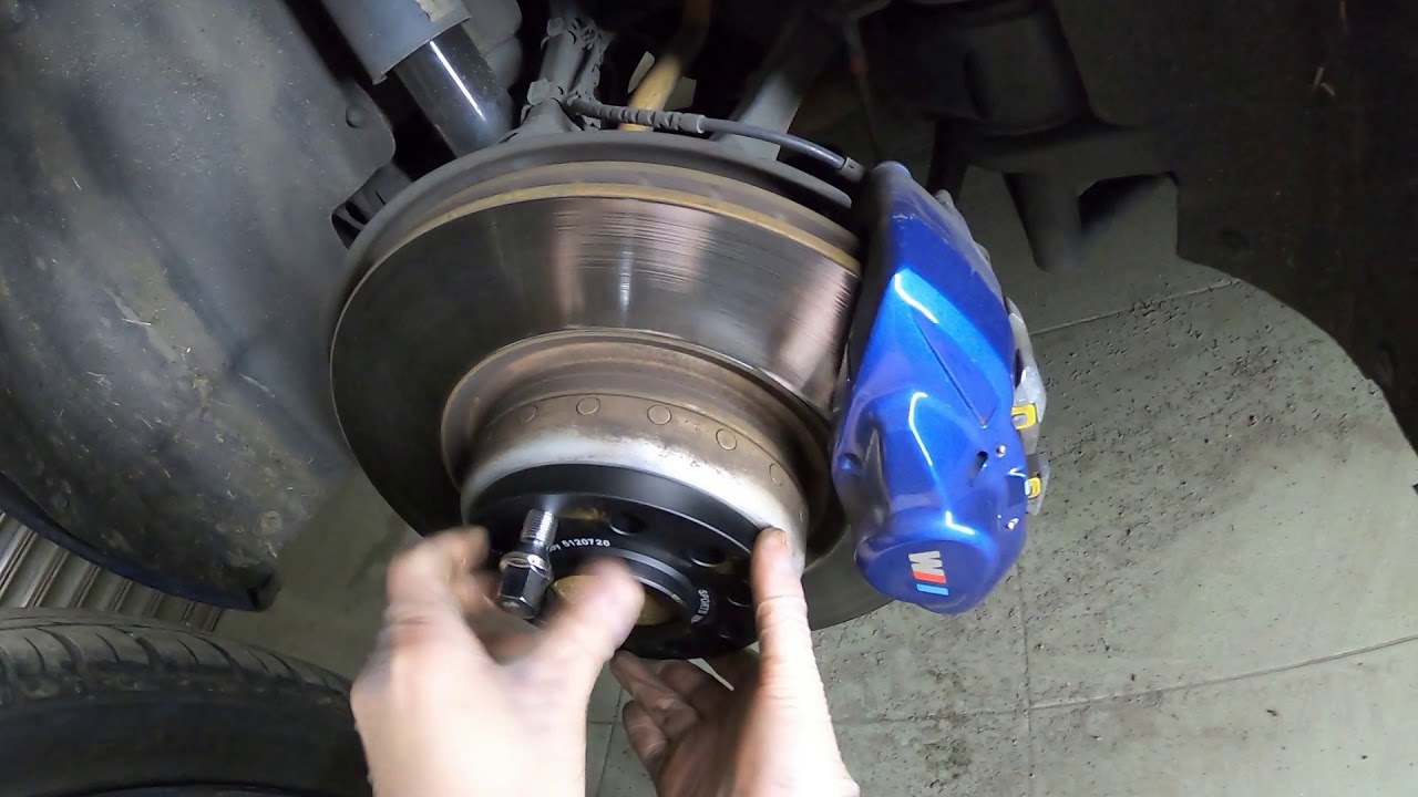 How to install wheel spacers (BMW F20 M135i) 安裝輪框墊片 YouTube