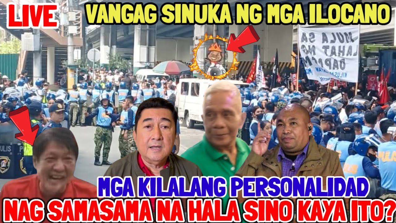 LIVE VANGAG SINUKA NG MGA ILOCANO MGA KILALANG PERSONALIDAD DUMATING HALA SINO KAYA ITO?