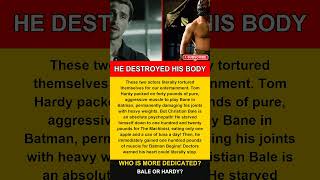 Bale Vs Hardy: Extreme Body Transformations #shorts