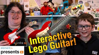 Making Music with a Lego Guitar and Capacitive Touch