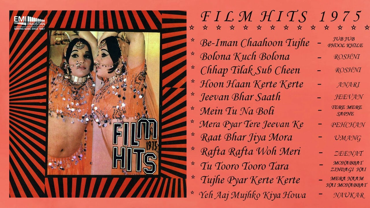 Raat Bhar Jiya Mora    Nayyara Noor  Film Hits Of 1975