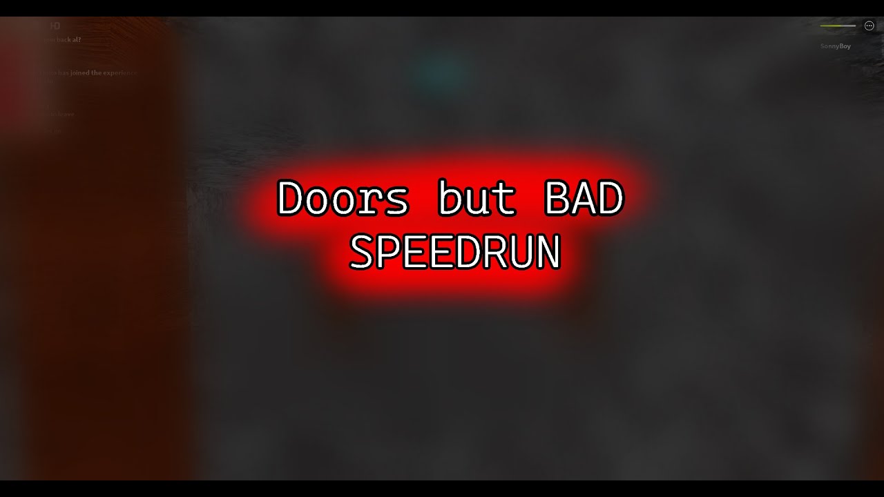 [Doors But BAD] Speedrun (208.5 Seconds) YouTube