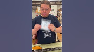 How To Restring A 19th Century Guitar #shorts #diy #guitar